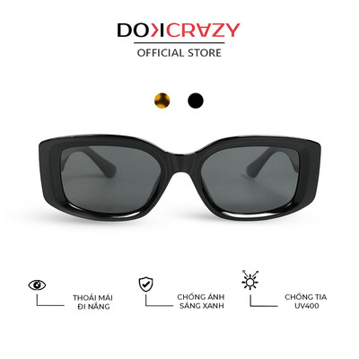 Kính mát thời trang DOKCRAZY TRACE Streetwear Hot Trend,Nhựa Cao Cấp,Chống UV400,Kính Đường Phố, Đi Biển, Du Lịch,Unisex