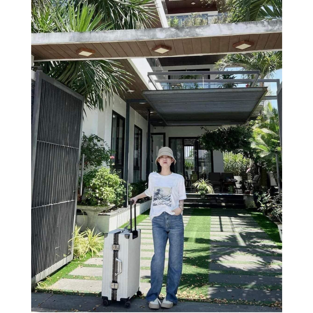 vali khung nhôm {khóa mã số bảo mật cao cấp chống rạch móc, chống trộm,chóng cạy{bảo hành phụ kiện 10 năm}