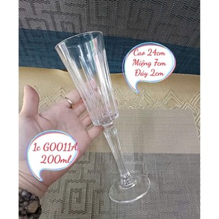 Thanh lý sét Ly r ượu vang, cocktail thủy tinh G010A