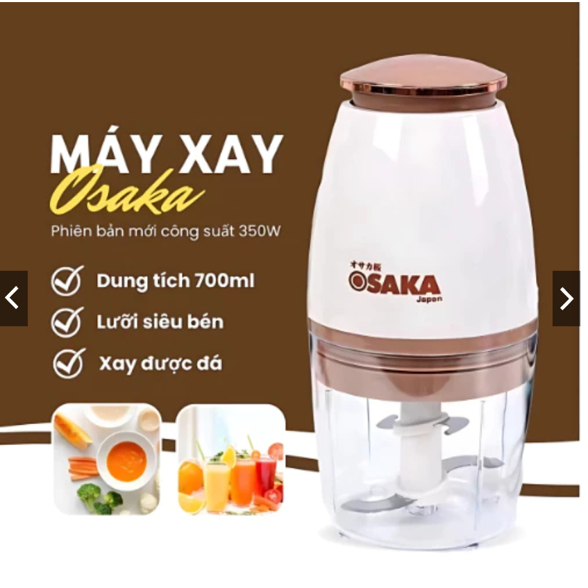 Máy xay đa năng Osaka Nhật Bản, máy xay cầm tay ,máy xay thịt phiên bản mới công suất 350W