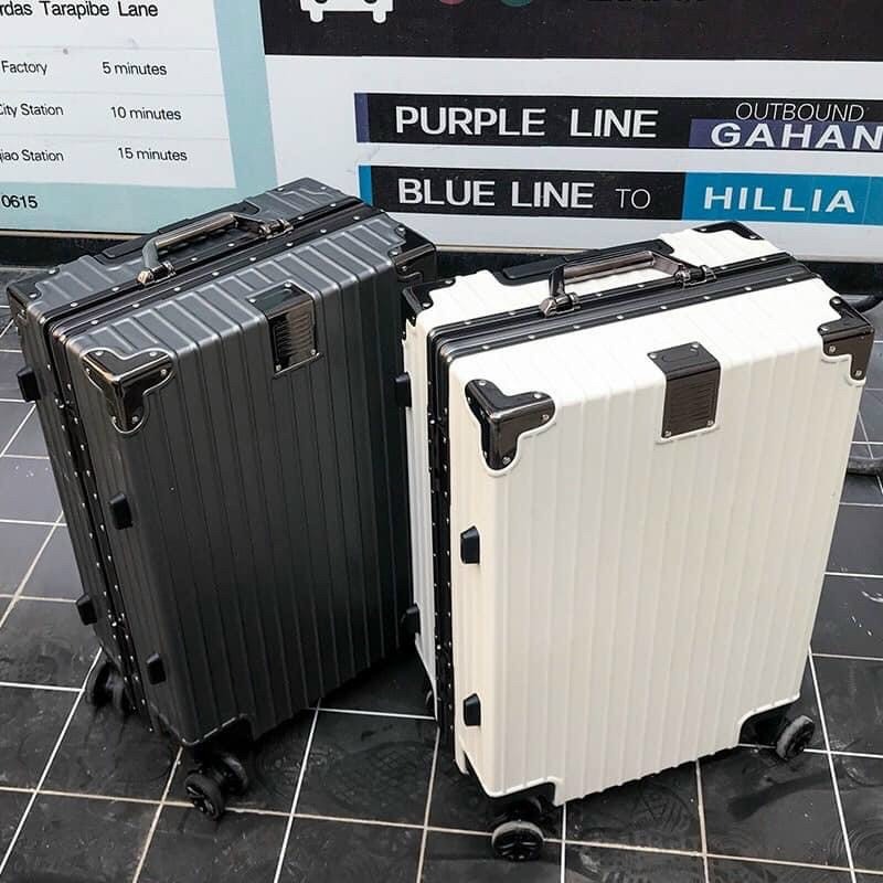 vali khung nhôm khóa sập  Carbon2  CAO CẤP Sata korea ( CHỐNG BỂ VỠ,CHỐNG RẠCH MÓC HÀNH LÝ)