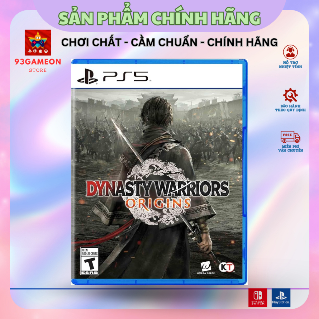 Đĩa Game PS5: Dynasty Warriors Origins
