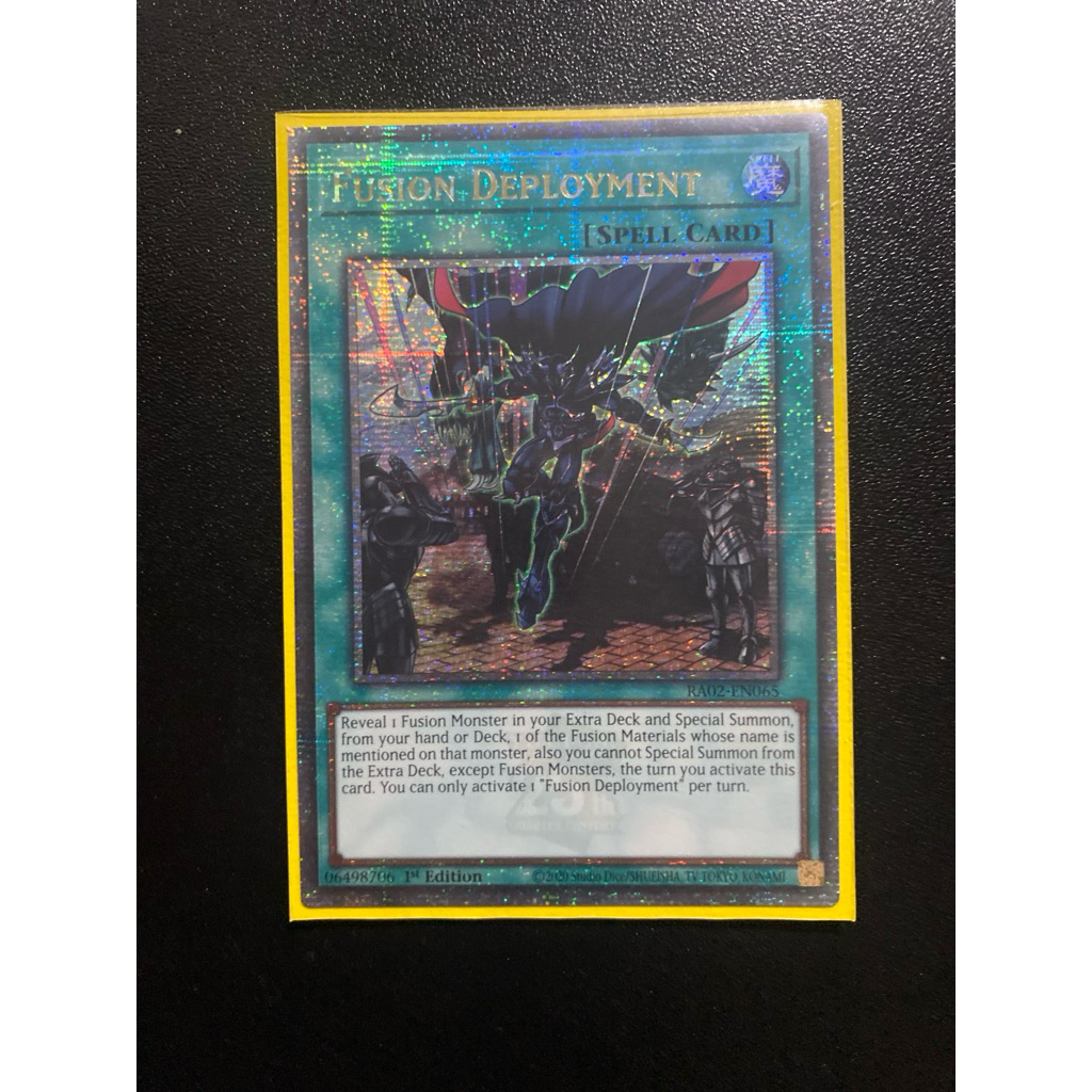Fusion Deployment - Quarter Century Secret TCG UK - RA02-EN065
