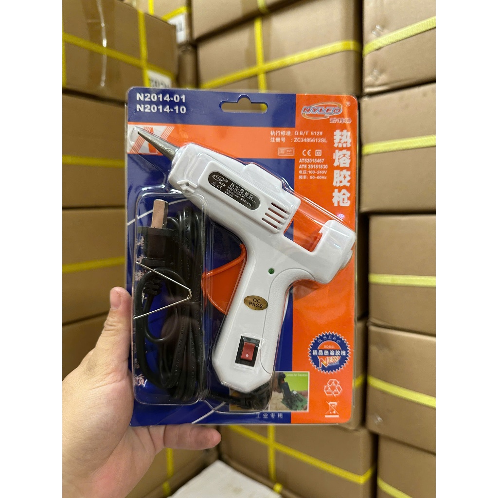 1 máy bắn keo nhỏ sịn Nyleo 20W siêu bền dùng DIY, thủ công, sửa chữa