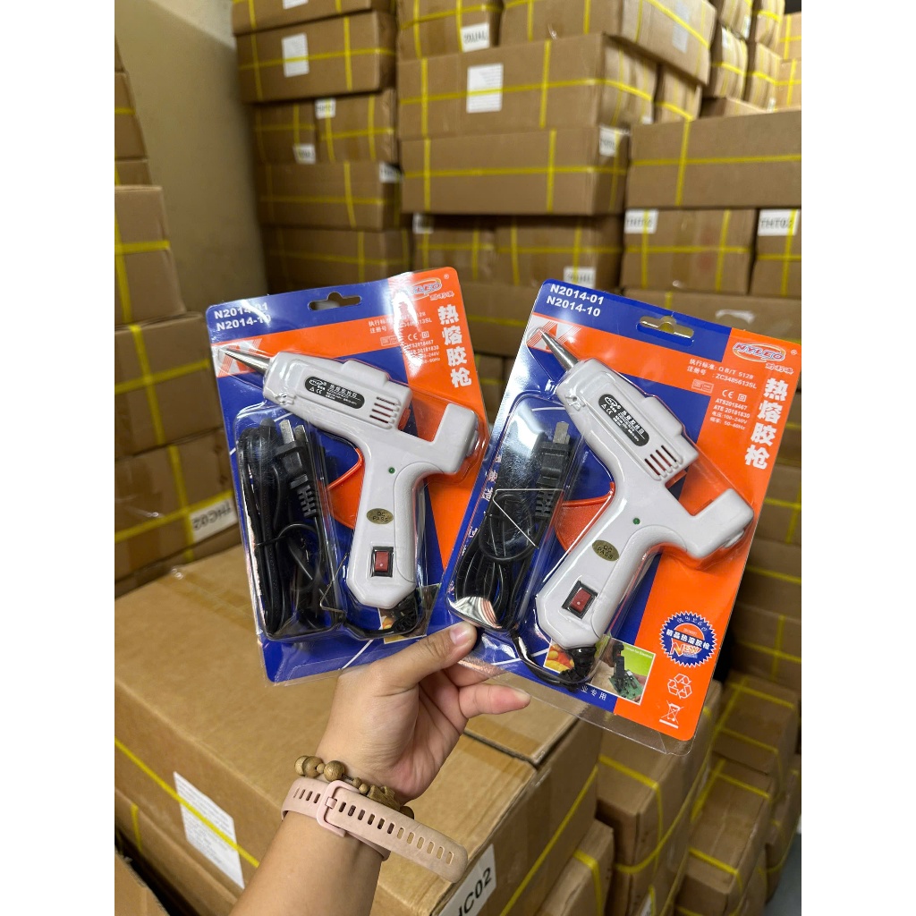Sỉ 24 máy bắn keo nhỏ sịn Nyleo 20W siêu bền dùng DIY, thủ công, sửa chữa