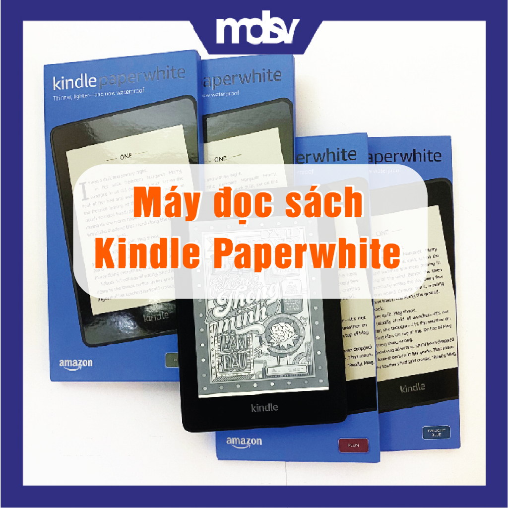 Máy đọc sách Kindle Paperwhite 1, 2, 3, 4, 5 (Kindle Ppw 1, 2, 3, 4, 5)