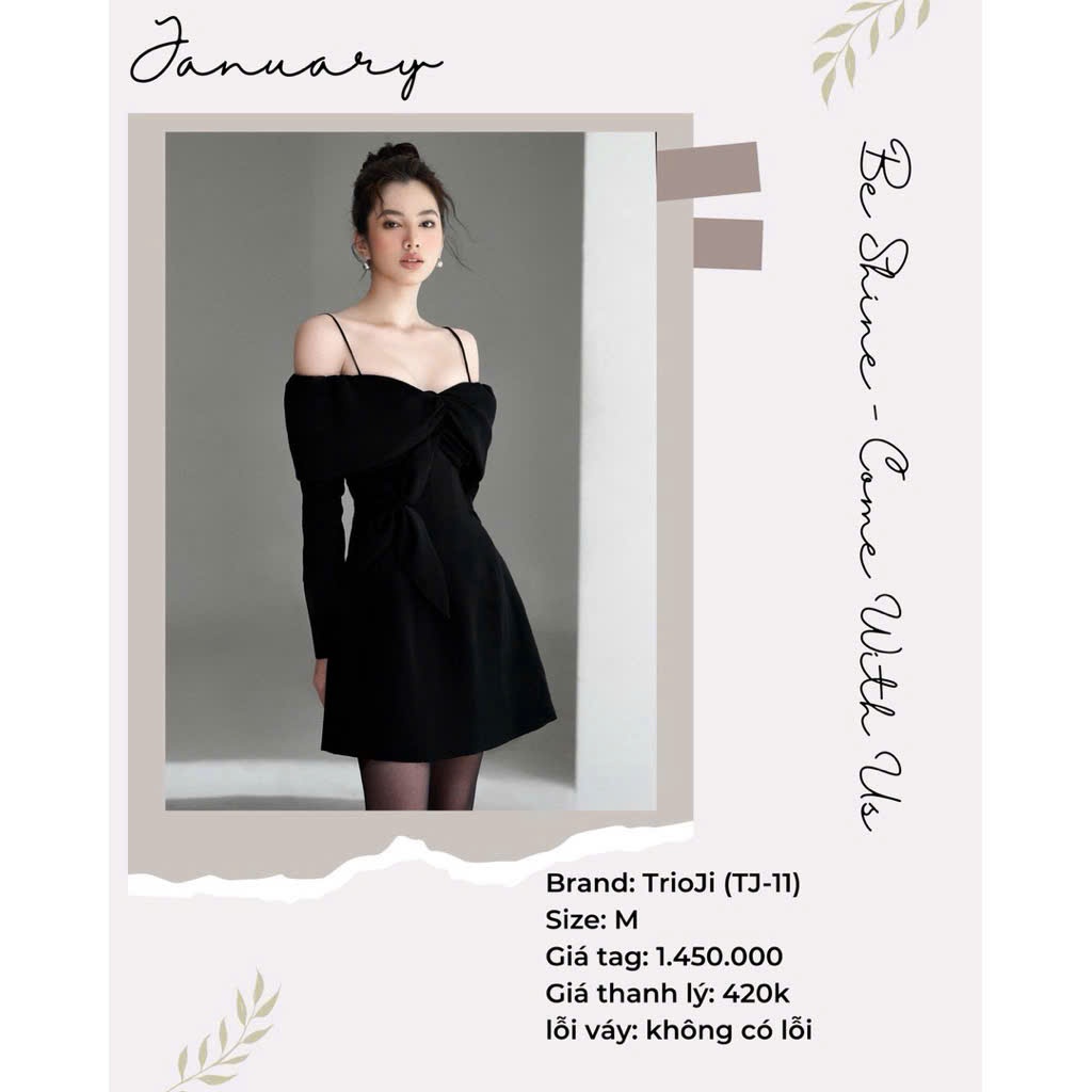 Thanh lý Váy hiệu TRIOJI TJ -11