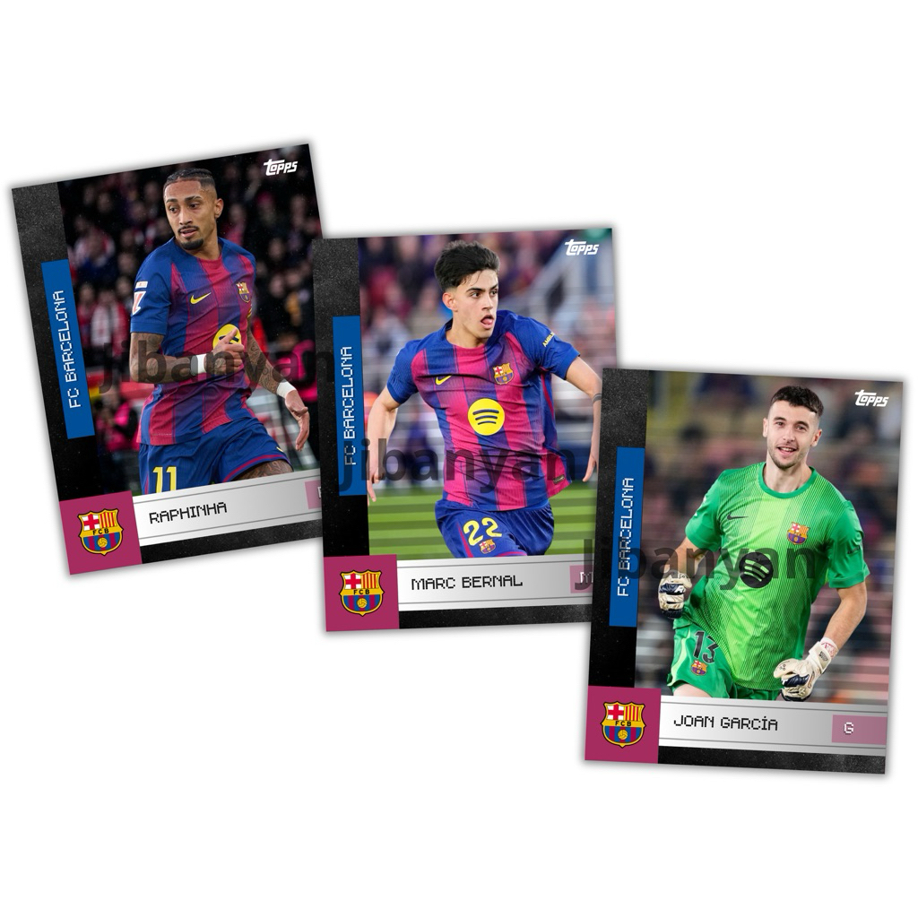 [Thẻ in] Thẻ cầu thủ bóng đá Barcelona Laliga