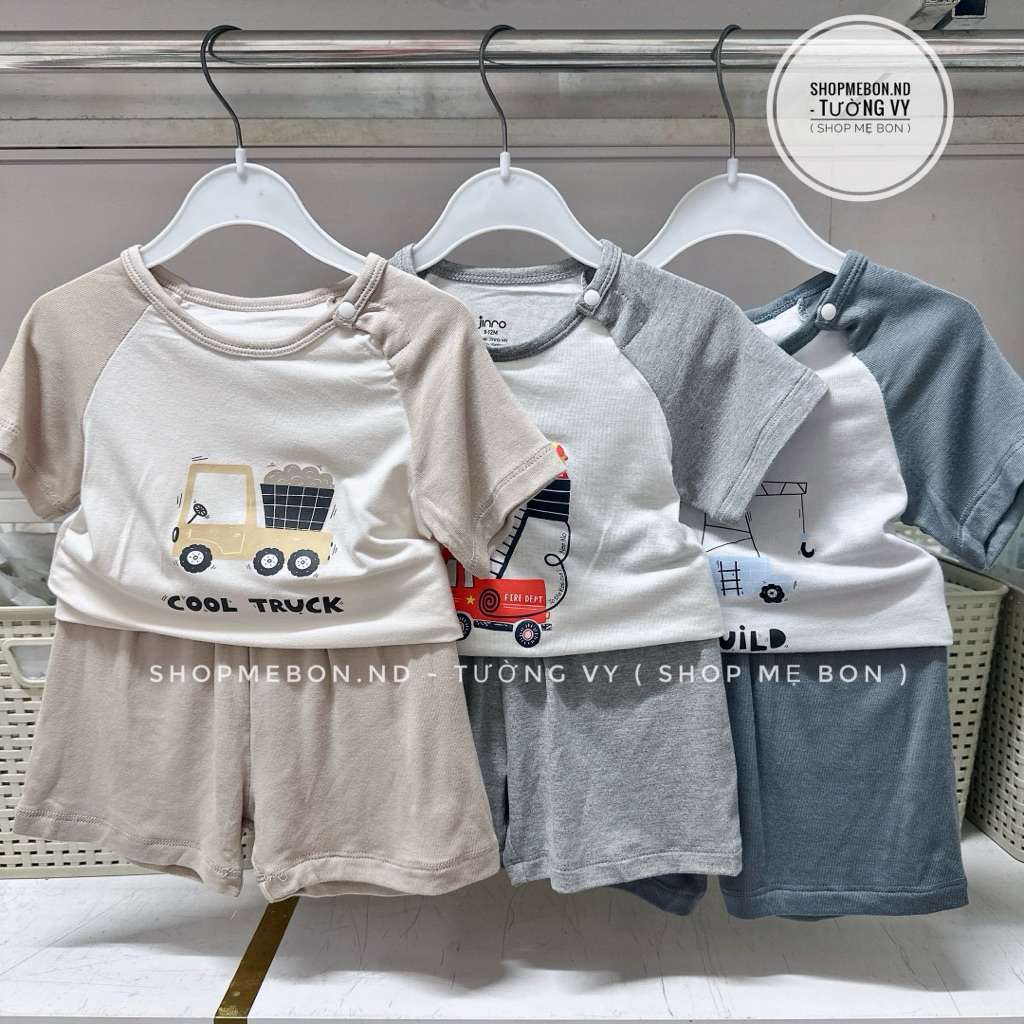 Bộ jinro cộc tay cho bé trai bé gái