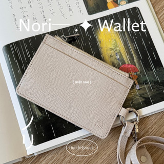 [ Bản Mới 2026 ] 𝗡𝗼𝗿𝗶 のり 𝗜𝗗 𝗖𝗮𝗿𝗱 𝗪𝗮𝗹𝗹𝗲𝘁 - Ví Card Mini Tặng Keychain & Dây Đeo ( Ouithebrand )