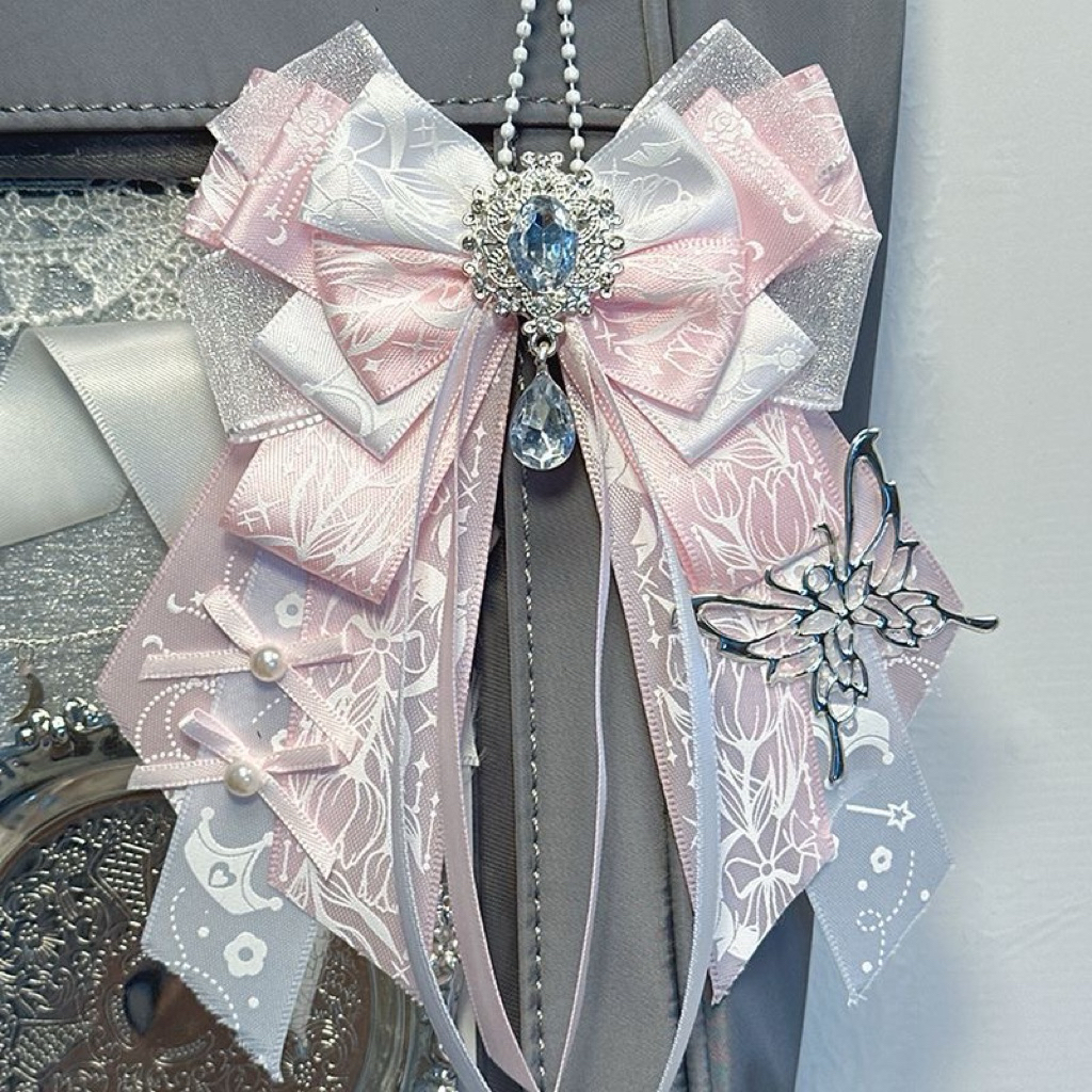 Nơ Handmade Lolita Treo Túi Ita Bag, Nơ Trang Trí Lightstick