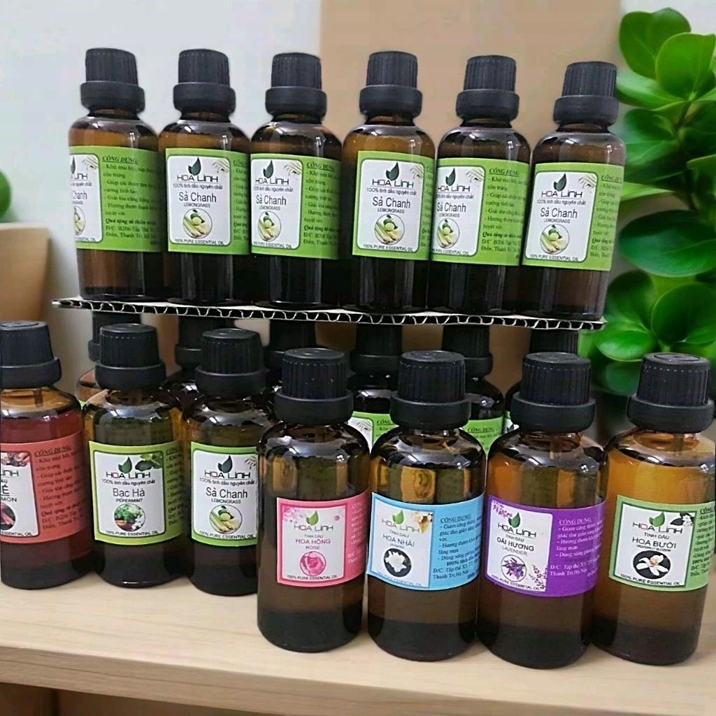 (Chọn Mùi) chai 50ml - Tinh Dầu Thơm sả chanh, oải Hương, Hoa Bưởi, Quế , Ngọc Lan Tây xông thơm nhà cửa , xe hơi