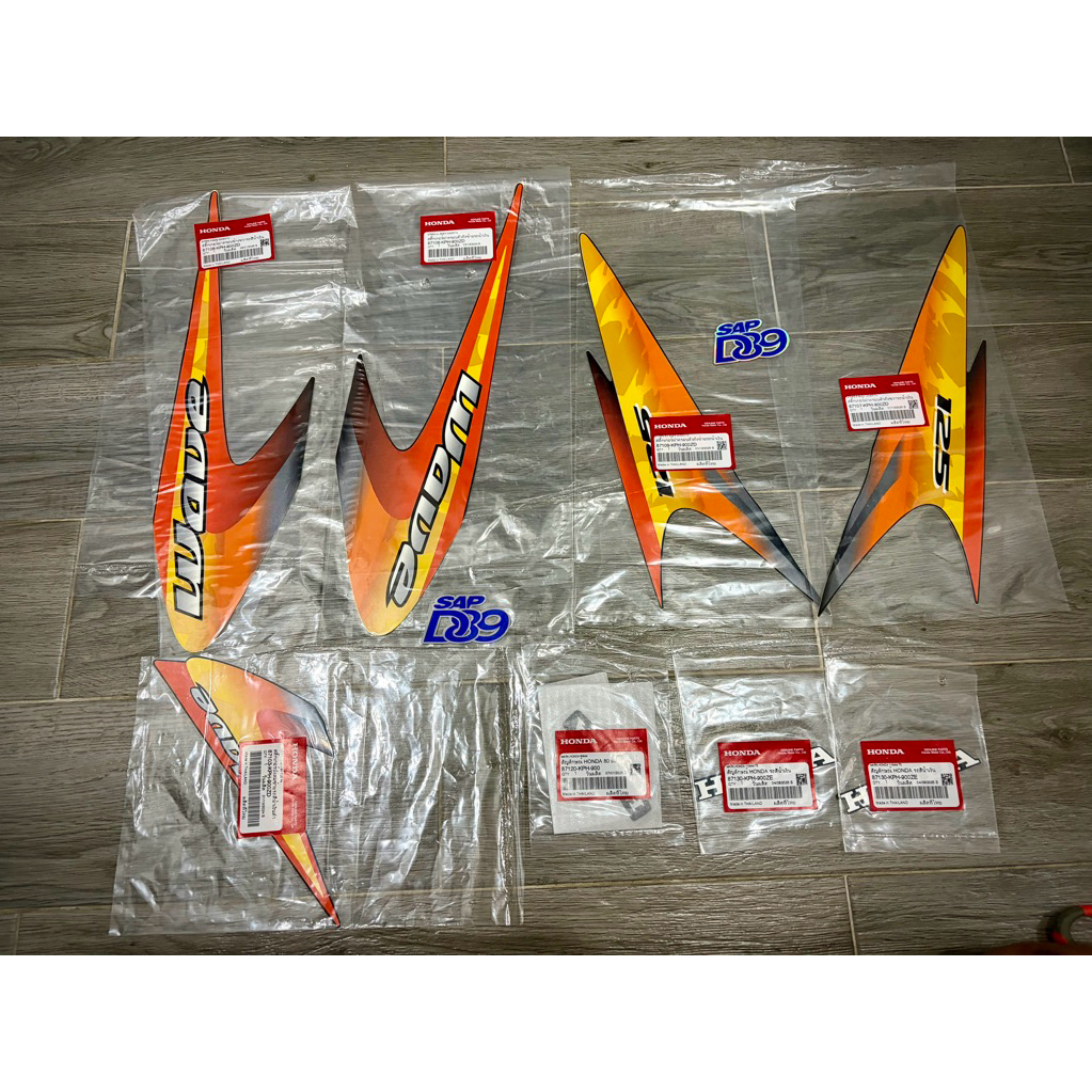 Tem Wave 125S màu đen