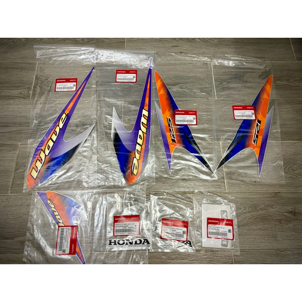 Tem wave 125S màu bạc