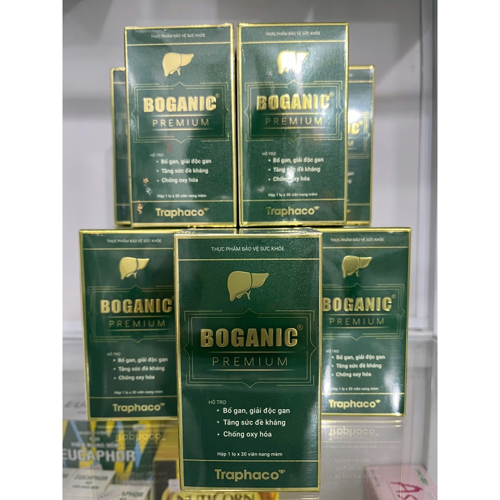BOGANIC PREMIUM TRAPHACO giúp giải độc gan,hạ men gan, mỡ máu cholesterol; Tăng cường chức năng gan