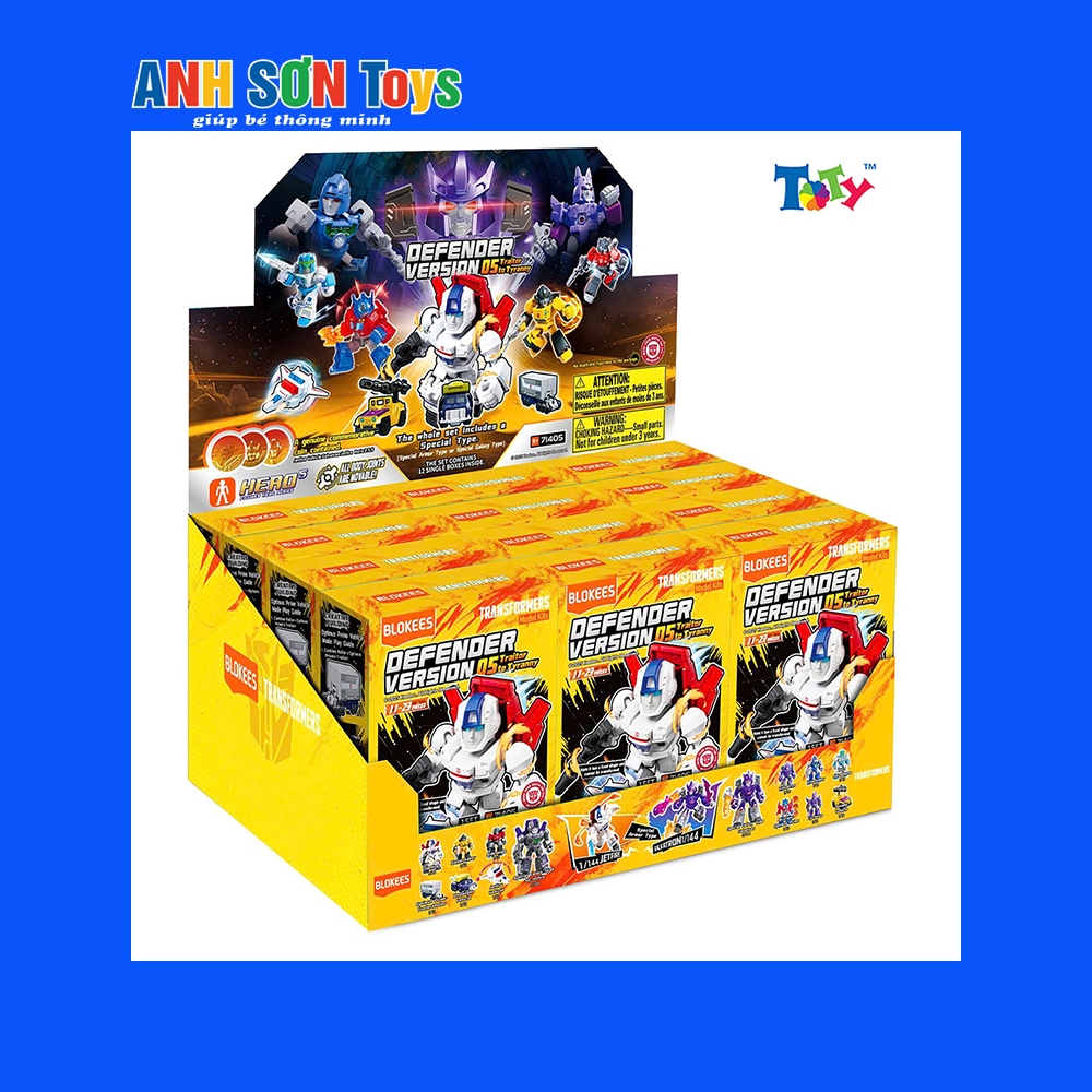 [CHÍNH HÃNG] Mô hình Transformers - DV05 - Traitor to Tyranny - Blokees - ET44