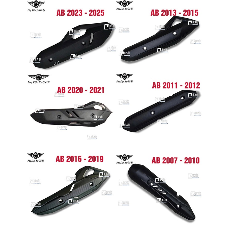[Mẫu Theo Xe] Ốp Che Pô AB 2008 - 2025, AB 08 - 10, AB 2011 - 2012, AB 13 - 15, AB 16 - 19,  AB 20 -