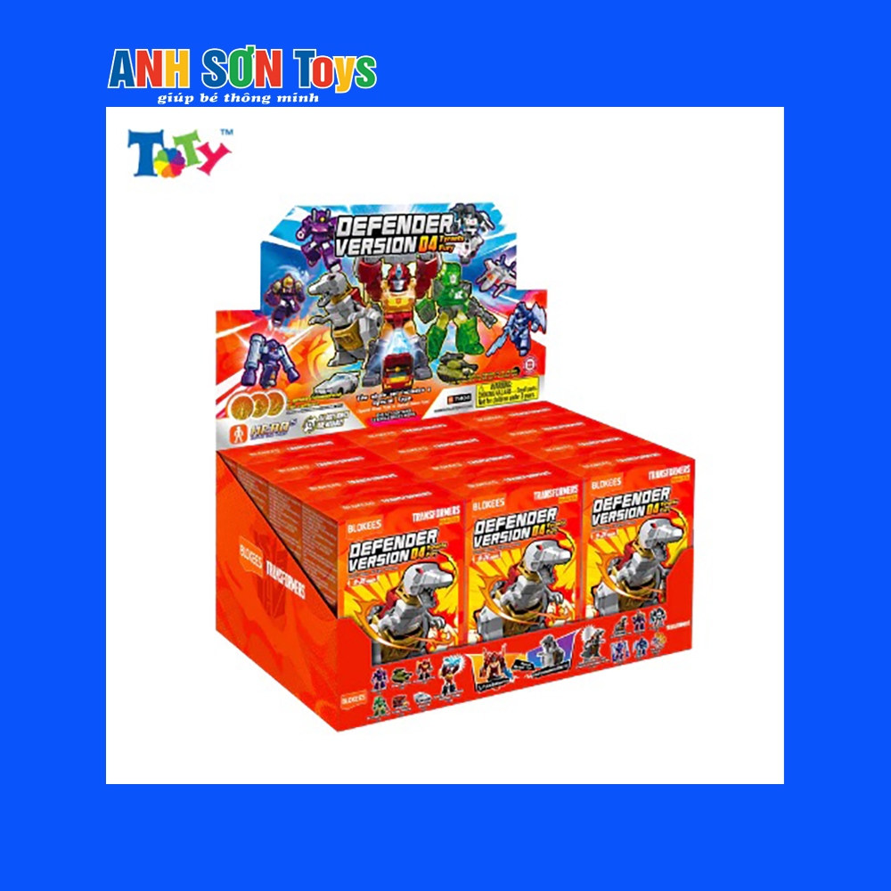 [CHÍNH HÃNG] Mô hình Transformers - Tyrants Fury DV04 - Blokees - ET38