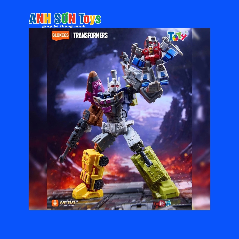 (MUA 2 SET TẶNG 1 KIT Bruticus) 12 BOX Mô Hình Hộp Mù Transformers FULLSET - DV04,DV05, DV06 - Chính