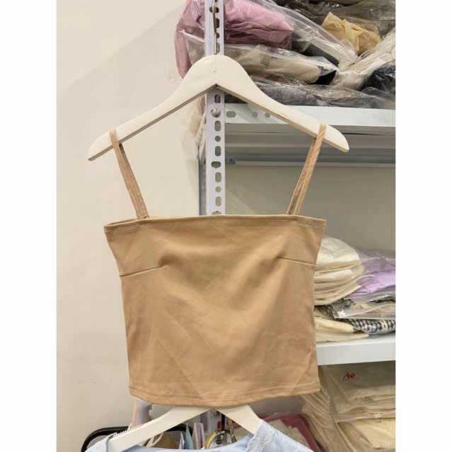 Áo 2 dây ly chất cotton co giãn 4 chiều by Cimie Closet