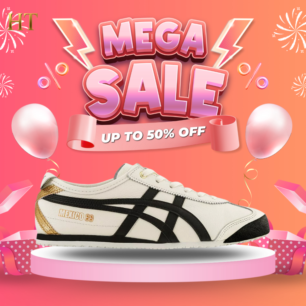 [ 𝙎𝘼𝙇𝙀 Chính Hãng ] Giày Onitsuka Tiger Mexico 66 AUTHENTIC. Giày Sneaker Tiger 66 Đế Bằng Nam Nữ Fu