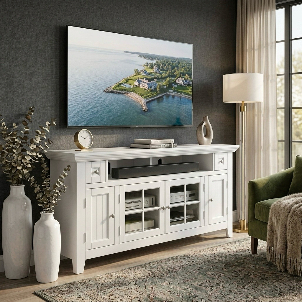 📺 KỆ TIVI TIDEWATER 62 INCH – TỦ TV PHÒNG KHÁCH CAO CẤP