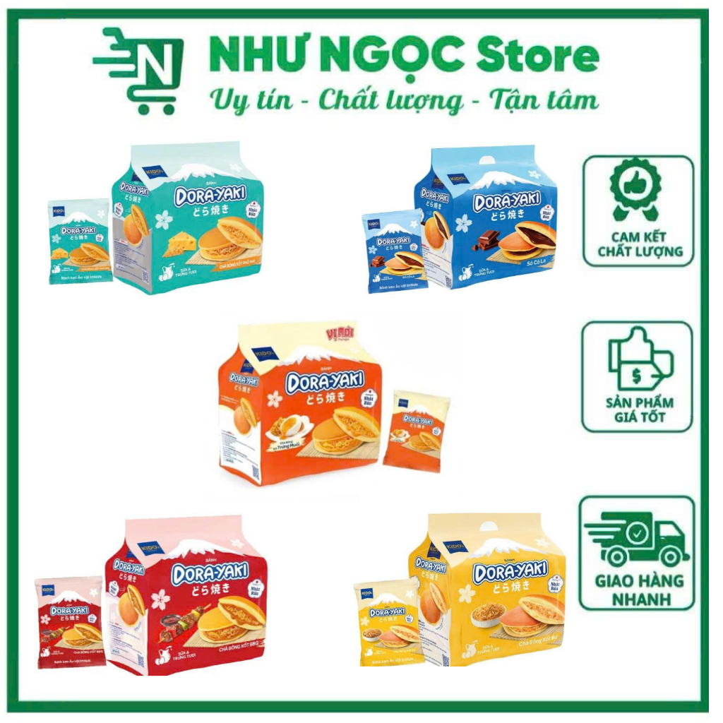 Bánh Dorayaki Kido's Túi 150g