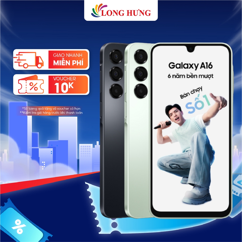 Điện thoại Samsung Galaxy A16 LTE - Hàng chính hãng