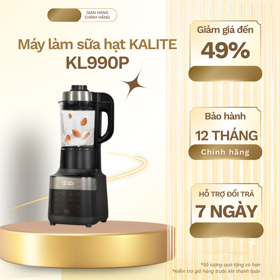 Máy làm sữa hạt KALITE KL990P