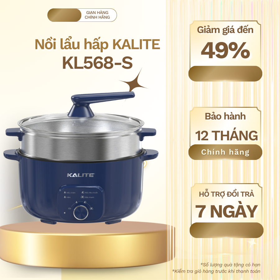 Nồi lẩu hấp KALITE KL568-S
