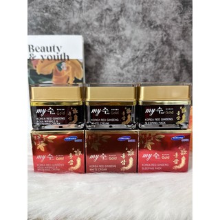 Sữa rửa mặt Hồng sâm Hàn Quốc My Gold [Hàng chuẩn nắp đỏ]