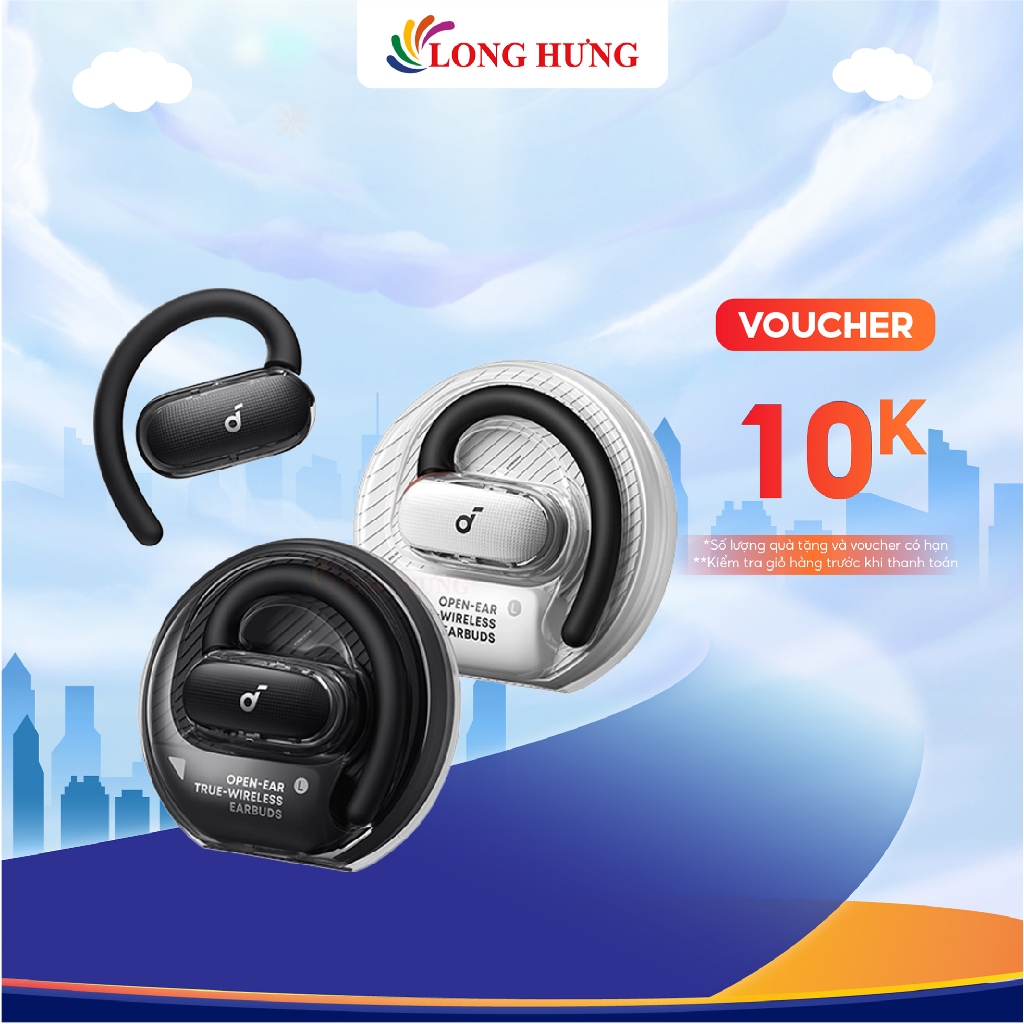 Tai nghe Bluetooth True Wireless Open-ear Anker Soundcore V40i A3878 - Hàng chính hãng