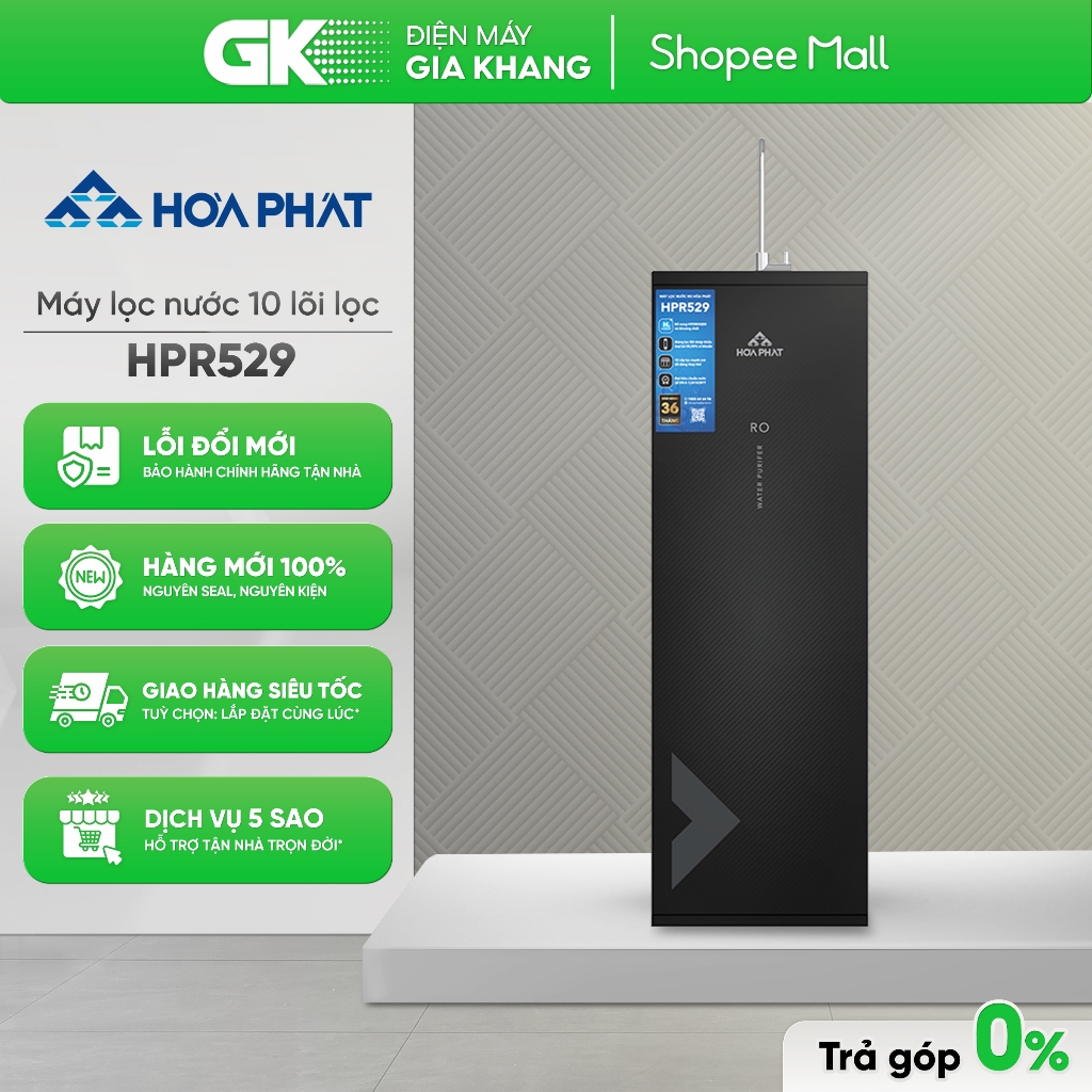Máy Lọc Nước Hòa Phát RO Tủ Đứng HPR529 [Toàn Quốc]