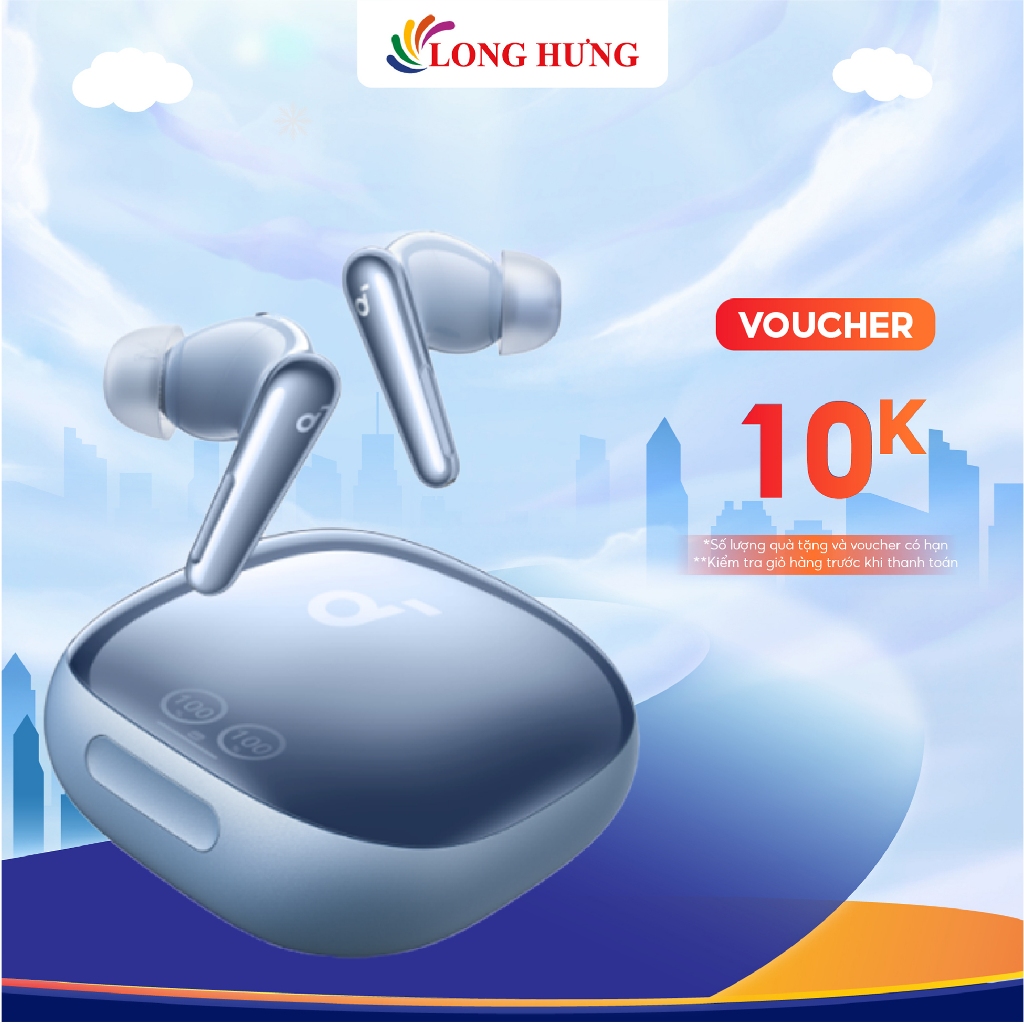 Tai nghe Bluetooth True Wireless Anker Soundcore Liberty 4 Pro A3954 - Hàng chính hãng