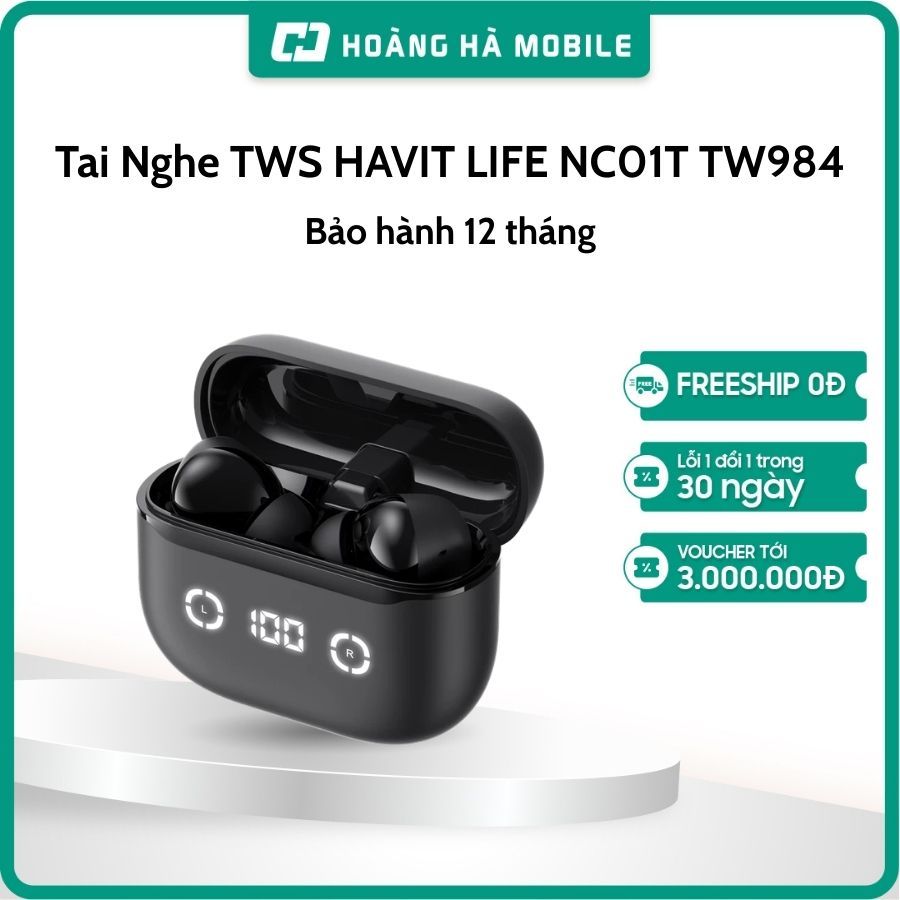 Tai Nghe TWS HAVIT LIFE NC01T TW984 - Chính hãng