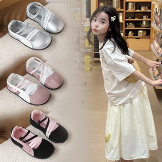 BellaNeman Mùa xuân mới nhất thời trang giày lười cho bé gái, giày công chúa đáng yêu