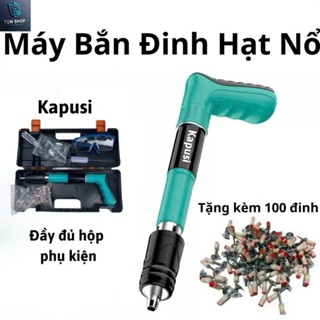 Máy Bắn Đinh Hạt Nổ Bê Tông Kèm 50 Đinh Chịu Tải Trọng Cao Sử Dụng An Toàn