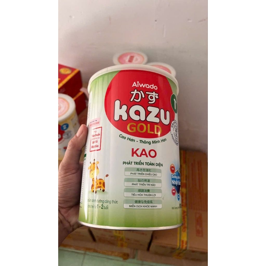 date 2/27 - sữa bột aiwado kazu Kao 1 810g