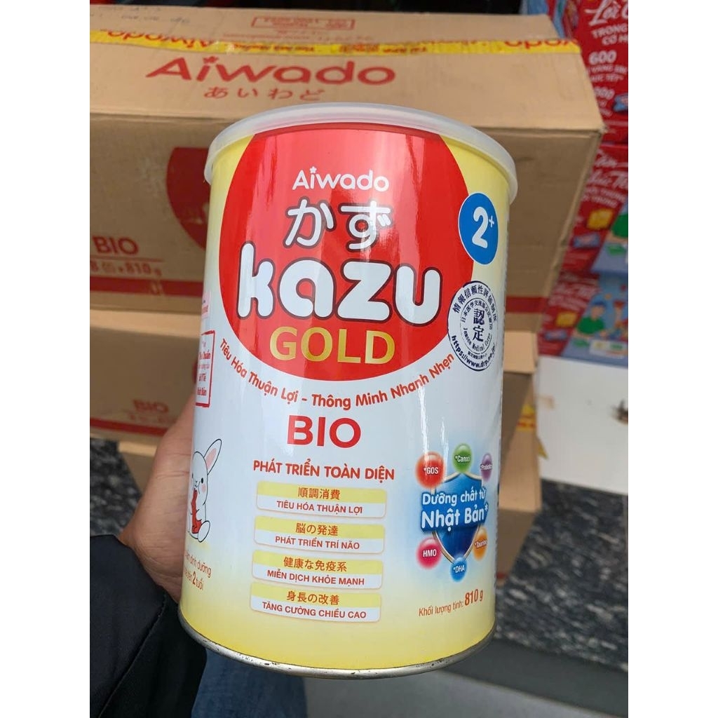 Date 11/26 - Sữa bột aiwado kazu bio 2 810g