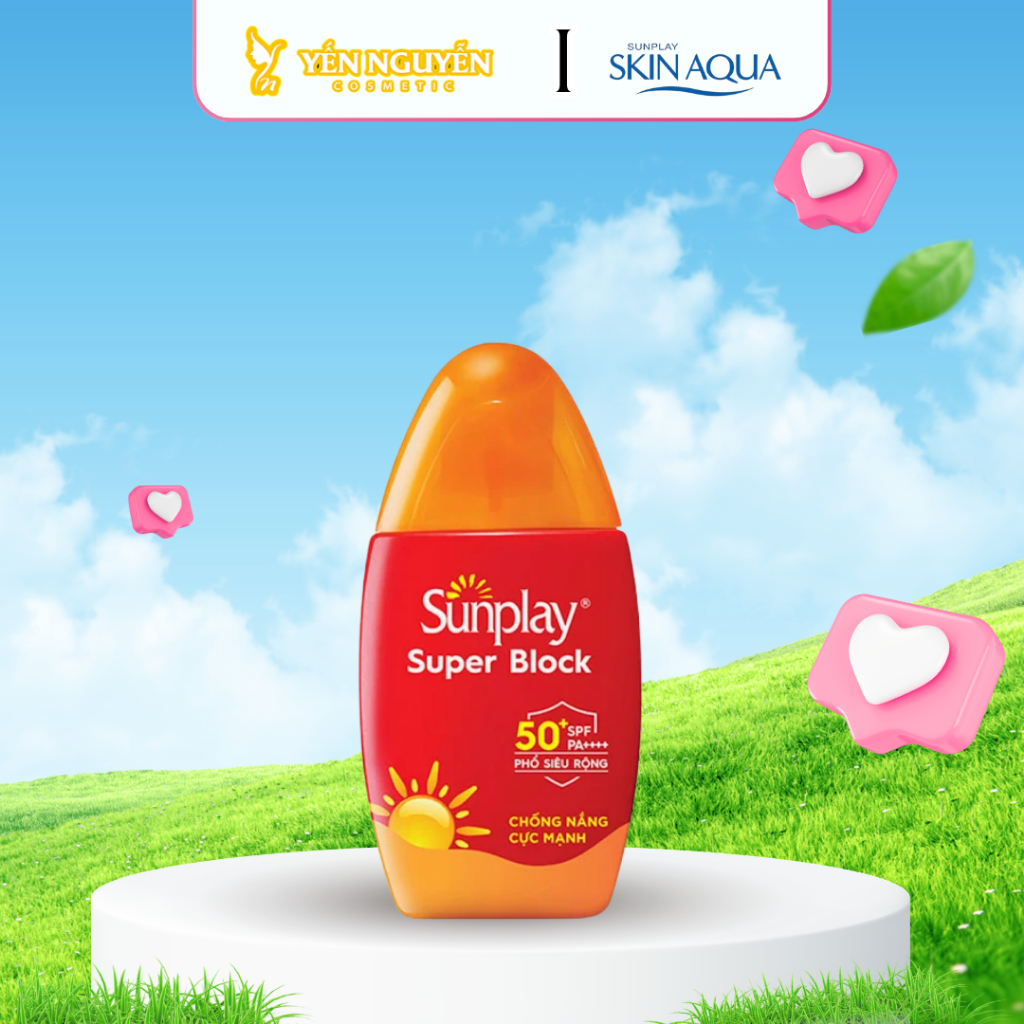 Kem chống nắng Sunplay Super Block SPF 81 PA++++ 70g