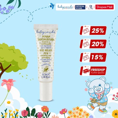 Bút Chấm Muỗi Đốt Babycoccole 0M+ lăn bôi vết muỗi đốt & côn trùng cắn cho bé và cả gia đình 10ml