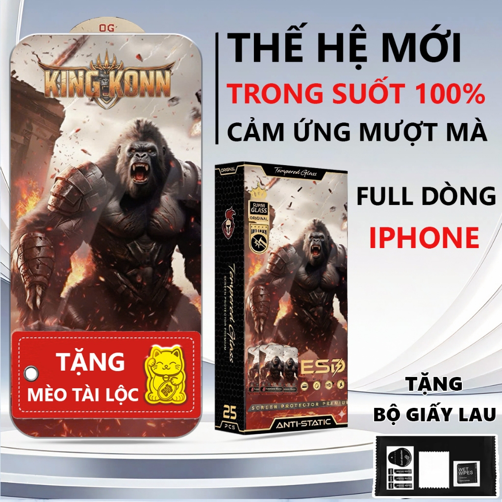 Kính cường lực chiến binh IPhone 6/7/8/se /x/xs/xr/xsmax/ 11/12/13/14/15/16/17 /Promax/Plus cảm ứng mượt mà ,full màn