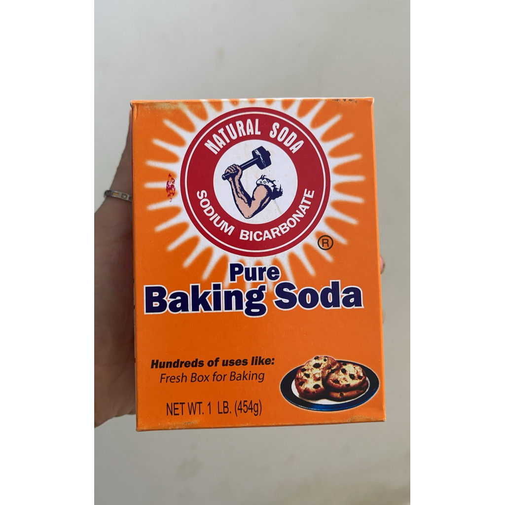 💗Bột nỡ Baking soda hộp 454g 🩶🩶