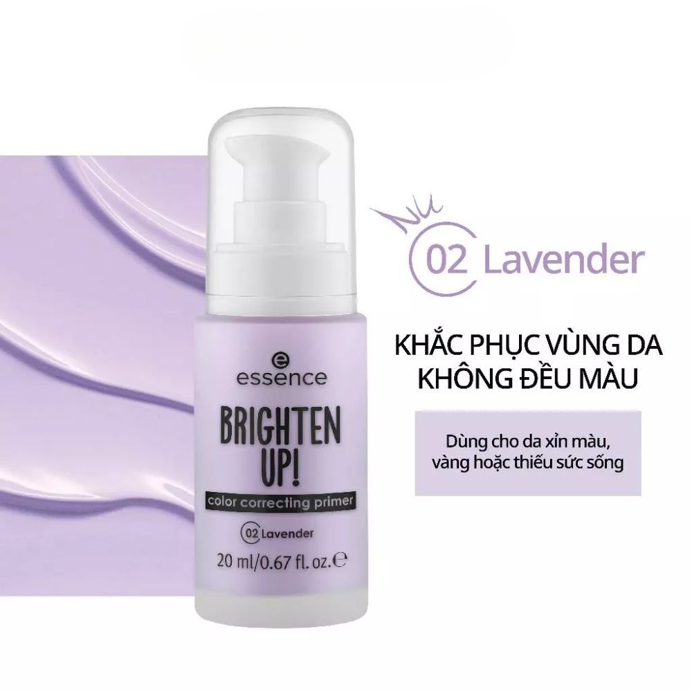 Ảnh 7 của Kem lót ESSENCE BRIGHTEN UP! Primer giúp làm đều màu da, che phủ lỗ chân lông.