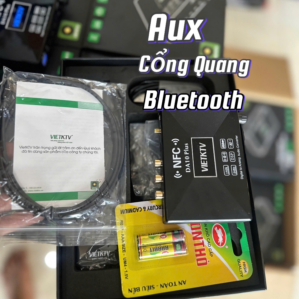 Bộ Giải Mã Âm Thanh Da10 Plus Nhạc Ra Cực Nét