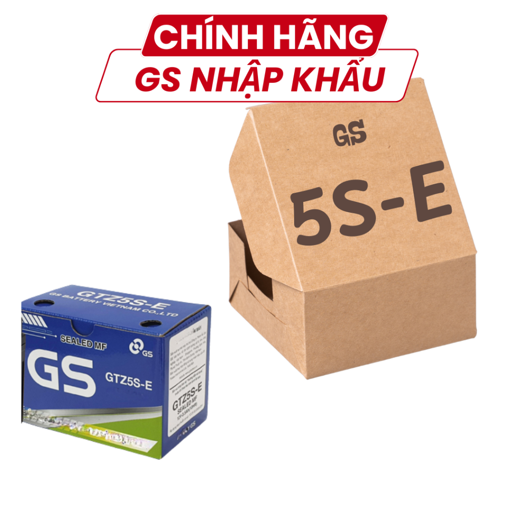 |HÀNG SẴN| VỎ GIẤY BÌNH GS GTZ5S-E CHÍNH HÃNG ( Bảo hành chính hãng 6 tháng)