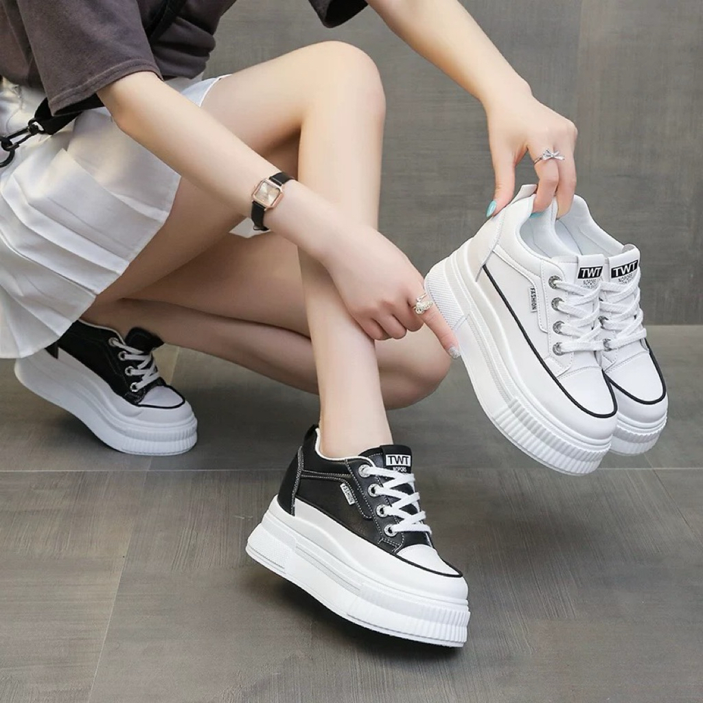 (XINH XINH ORDER) [ Hàng order ] Giày thể thao đế độn 8cm