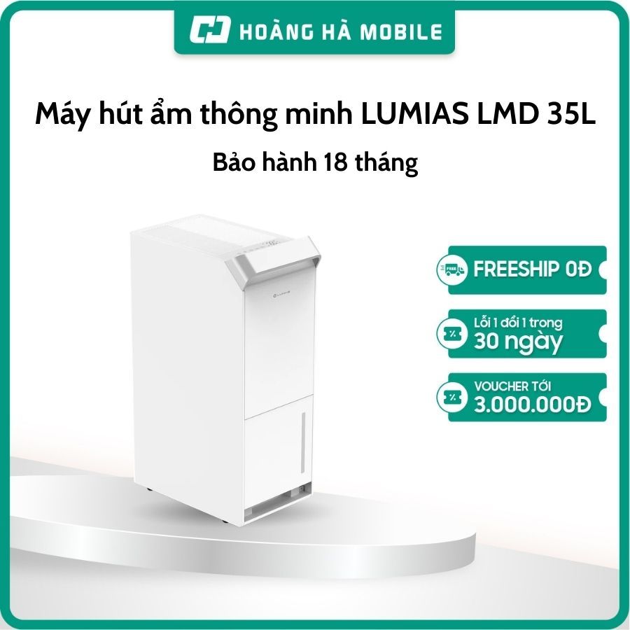 Máy hút ẩm thông minh LUMIAS - 35L/ngày LMD-35L - Chính hãng