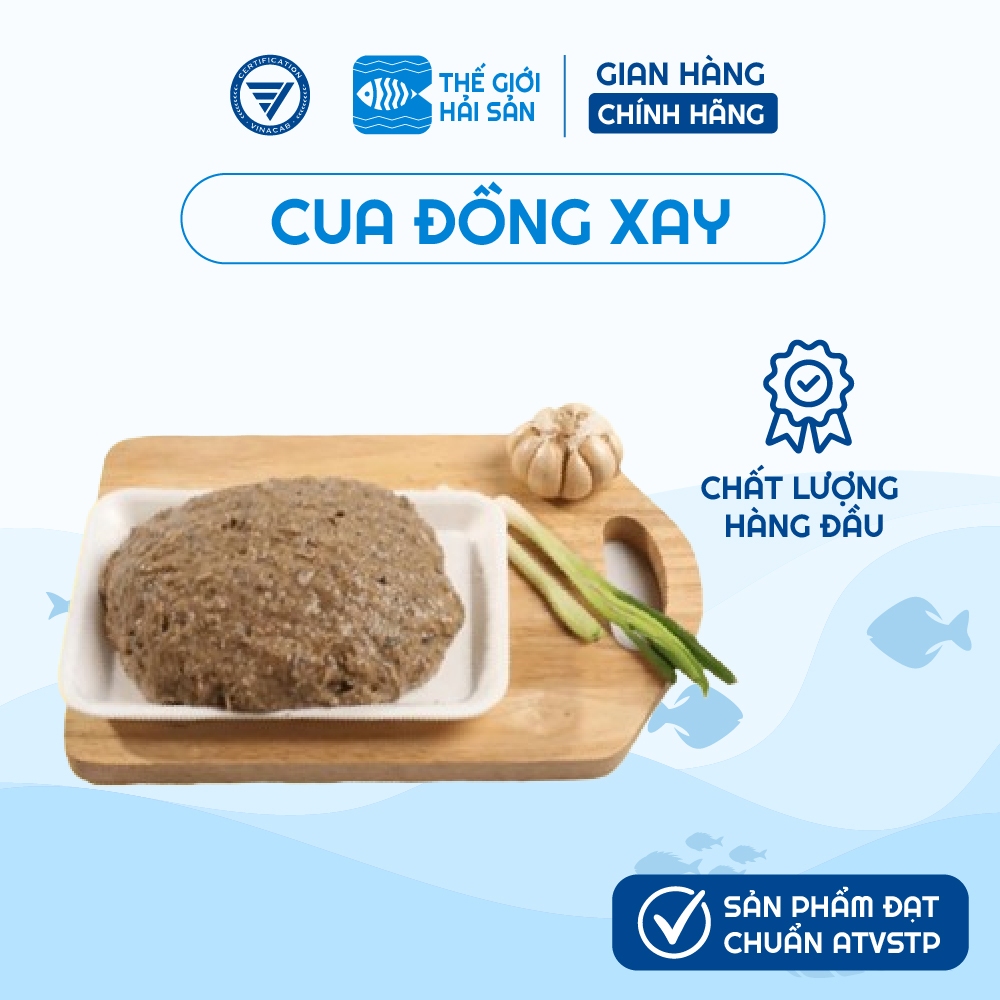 [HỎA TỐC HCM] Cua đồng xay Thế Giới Hải Sản, cua đồng miền tây hàng tươi sống, nấu canh, nấu soup