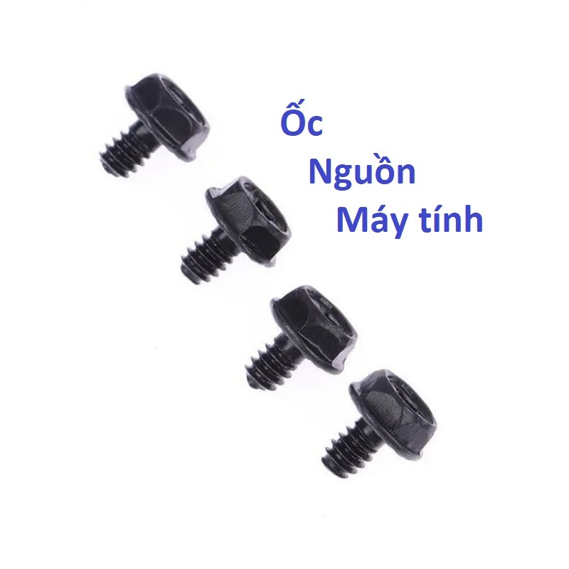 Ốc Bắt Nguồn Máy Tính Để Bàn, Nắp Case (Số Lượng: 10 Ốc)